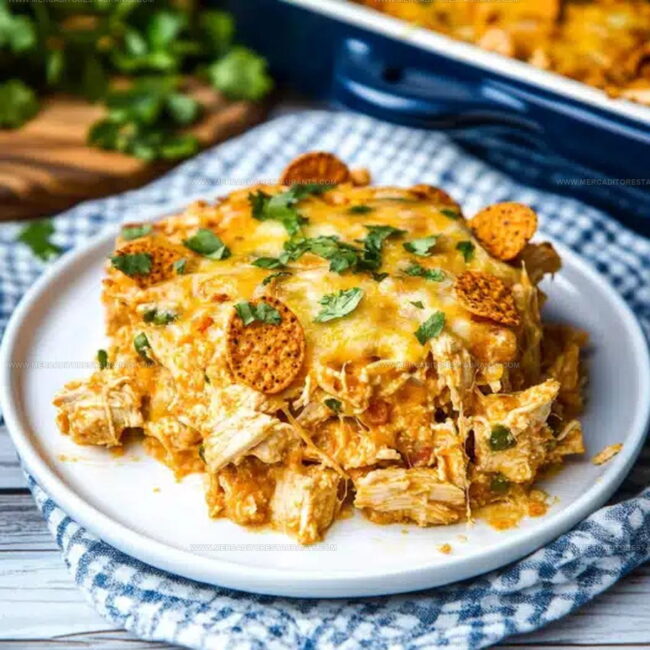 Chicken Cream and Doritos that Build this Casserole