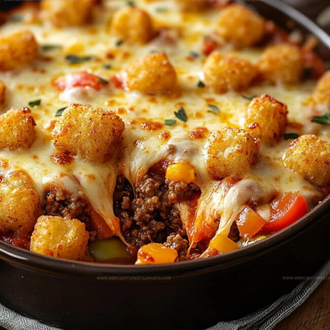 Pizza Tot Casserole Storage Basics