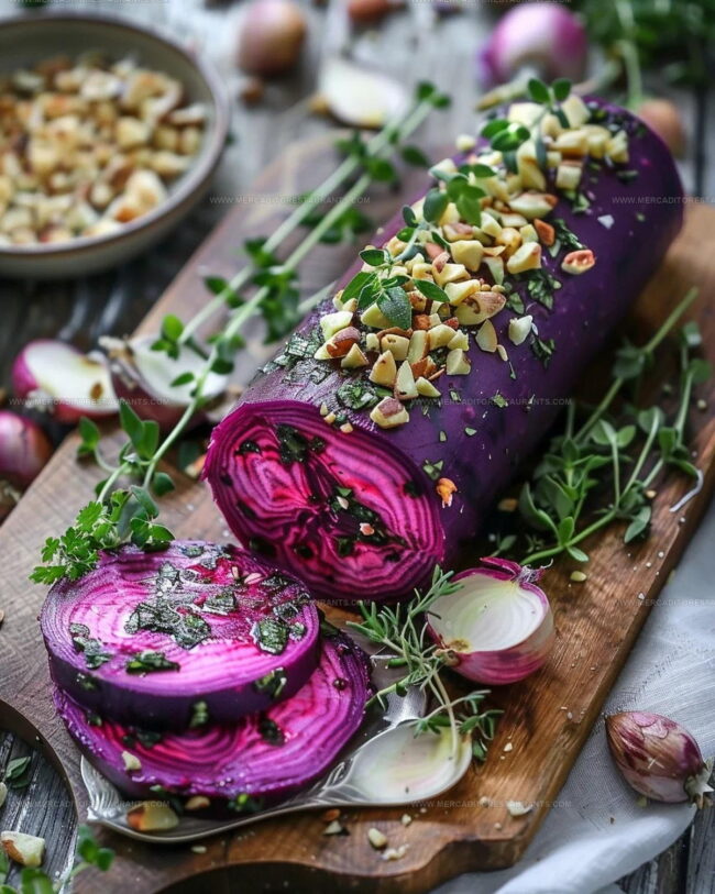 Chef’s Notes for Beet and Goat Cheese Logs