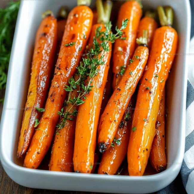 Cooking Method for Roasted Carrots