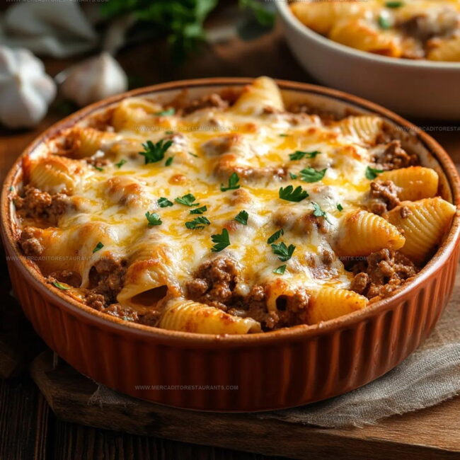 Cooking Insights for Creamy Beef Shells Casserole