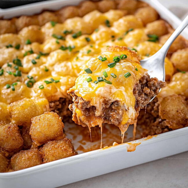 How to Make Cheeseburger Tater Tot Casserole Perfectly