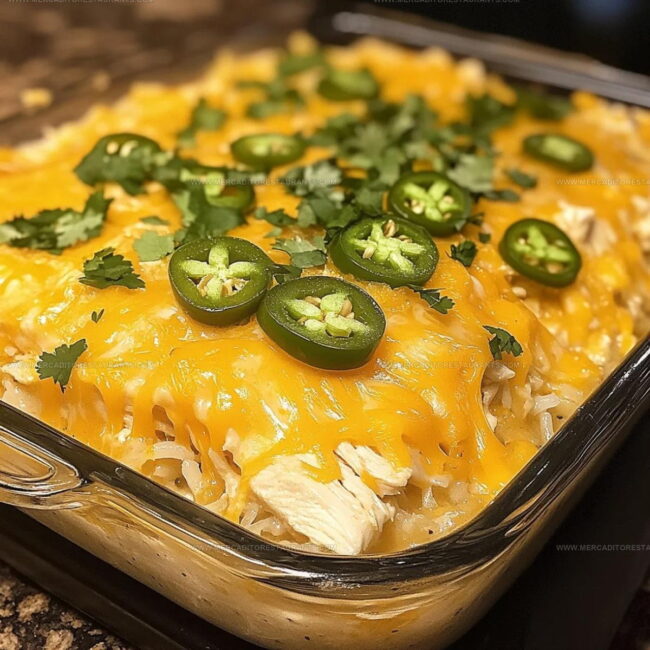 How to Make Spicy Cheddar Jalapeño Chicken Casserole
