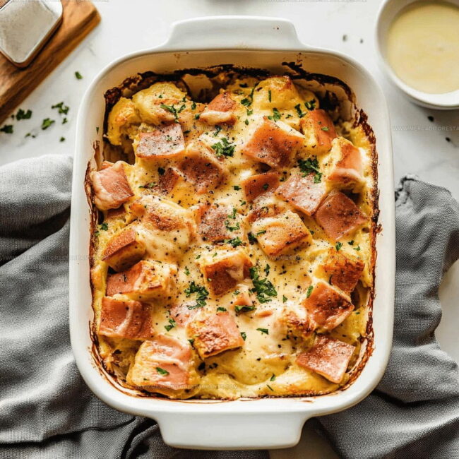 Cooking Method for Brunch Egg Casserole