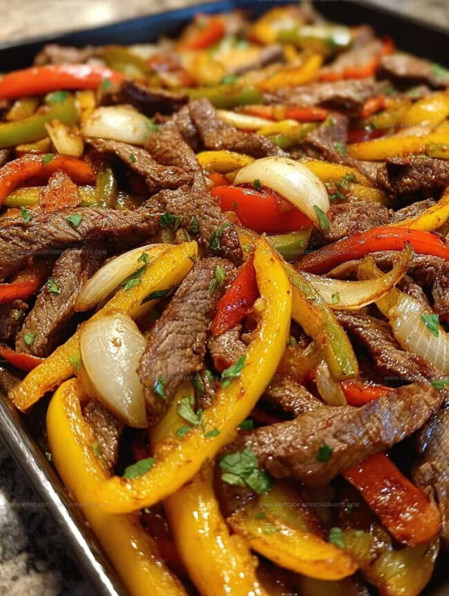 Why Sheet Pan Beef Fajitas Hits The Spot