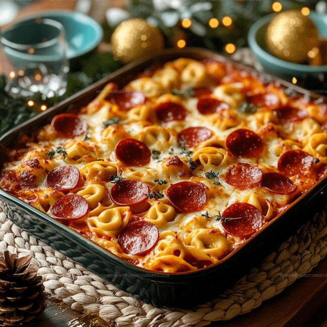 What Sets Tortellini Pepperoni Pizza Casserole Apart
