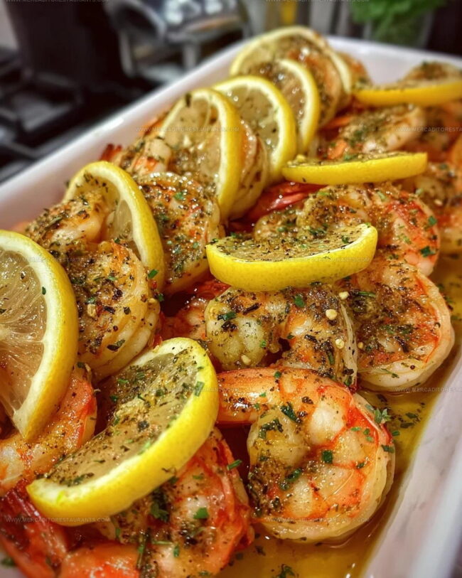 Standout Features Of Italian Shrimp Lemon Bake