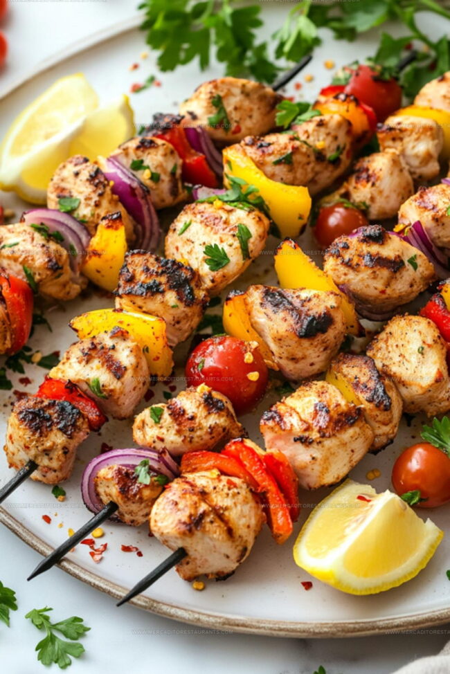 Directions for Oven Chicken Kabobs