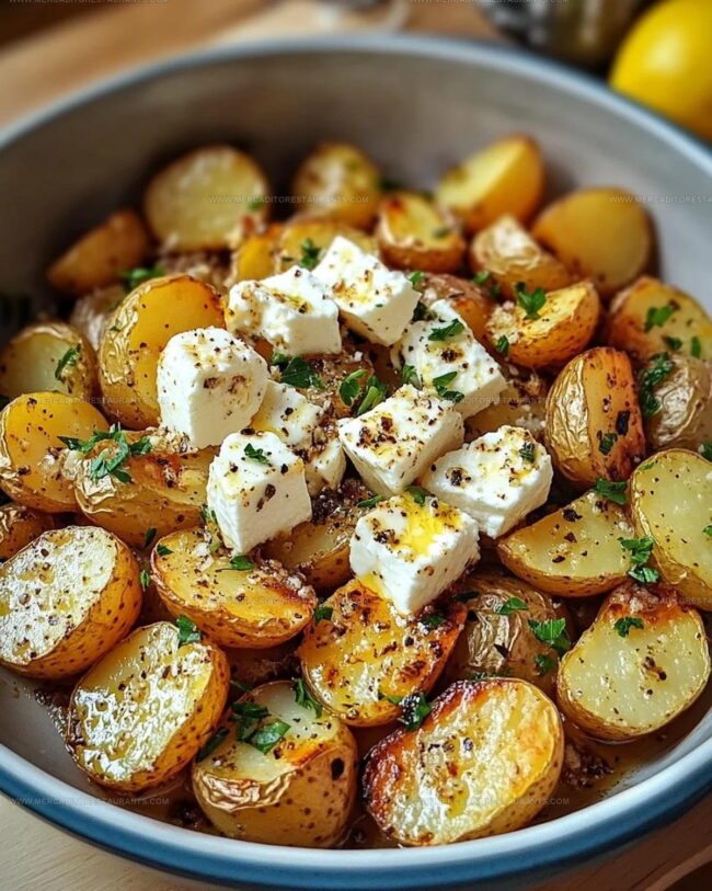 What Makes Roasted Potatoes with Baked Feta Special