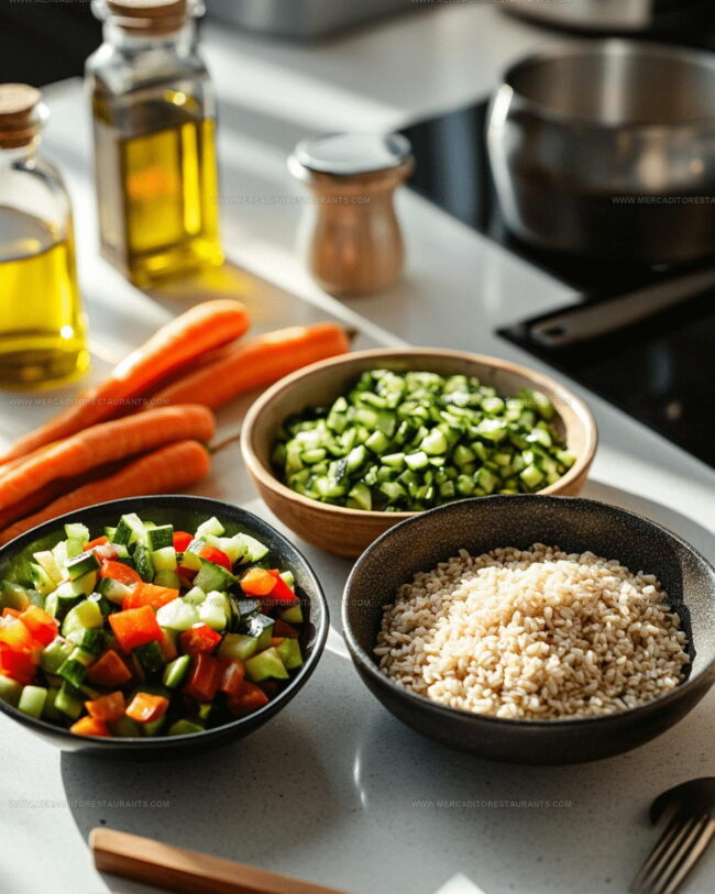 Full Ingredient List for Roasted Veggie Bliss Bowls